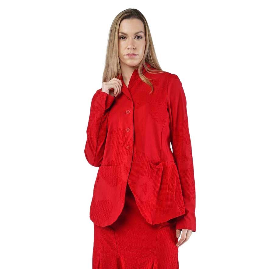 Rundholz Fit And Flare Flocked Jacket